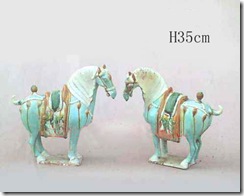 Tang Sancai Art – A Delicately Decorated Horse